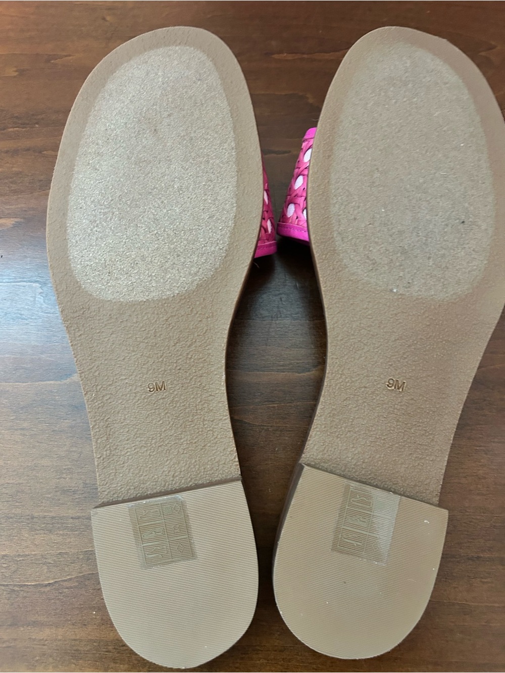 Jack Rogers Hot Pink Woven Slide Sandal size9 - Picture 9 of 12